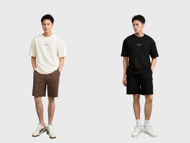 Một người đàn ông lịch lãm diện quần jean slim fit nam với áo sơ mi họa tiết và giày da, thể hiện sự kết hợp hoàn hảo giữa phong cách casual và smart-casual.